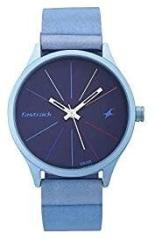 Fastrack Analog Dark Blue Dial Unisex's Watch 68031AP04