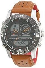 Fastrack Analog Digital Black Dial Men's Watch NL38035SL04/NP38035SL04