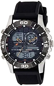 Fastrack Analog Digital Orange Dial Men's Watch NK38035SP03