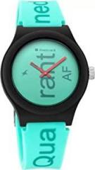 Fastrack Analog Green Dial Unisex Adult Watch 38037PP14W