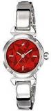 Fastrack Analog Red Dial Women's Watch NK6131SM01