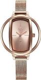 Fastrack Analog Rose Gold Dial Women's Watch FV60037WM01W