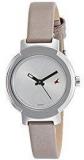 Fastrack Analog Silver Dial Women's Watch 6143SL02