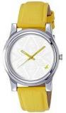 Fastrack Analog Silver Dial Women's Watch NK6046SL03