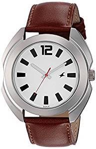 Fastrack Analog White Dial Men's Watch 3117SL01