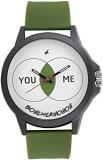 Fastrack Analog White Dial Unisex Adult Watch 38024PP29