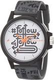 Fastrack Analog White Dial Unisex Adult Watch 68012PP09