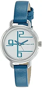 Fastrack Analog White Dial Women's Watch NK6123SL01