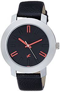 Fastrack Casual Analog Black Dial Men's Watch 3120SL02