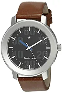 Casual Analog Black Dial Men's Watch NK3121SL01