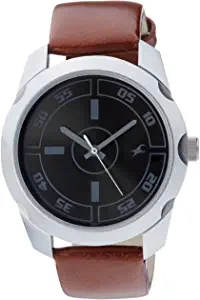 Casual Analog Black Dial Men's Watch NK3123SL03