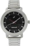 Fastrack Casual Analog Black Dial Silver Band Men's Stainless Steel Watch NL3121SM02/NP3121SM02