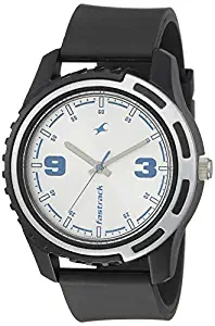 Casual Analog Silver Dial Men's Watch NJ3114PP02C