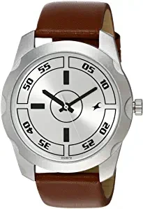 Casual Analog Silver Dial Men's Watch NK3123SL02