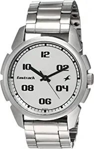 Casual Analog Silver Dial Men's Watch NK3124SM01