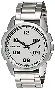 Casual Analog Silver Dial Men's Watch NM3124SM01 / NL3124SM01