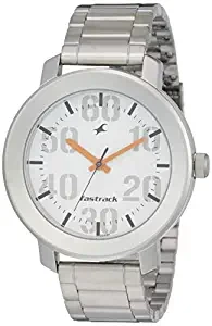 Fastrack Casual Analog White Dial Men's Watch