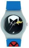 Fastrack Deadpool Quartz Analog Bicolour Multicolor Dial Silicone Blue Strap Unisex Watch NS9915PP84