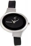 Fastrack Economy Analog Black Dial Women's Watch NK6015SL02