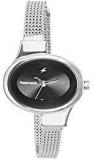 Fastrack Economy Analog Black Dial Women's Watch NK6015SM02