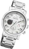 Fastrack Fastfit Quartz Multifunction White Dial Stainless Steel Strap Watch For Guys NS3227SM02