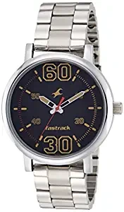 Fastrack Fundamentals Analog Black Dial Men's Watch 38052SM02