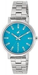 Fastrack Fundamentals Analog Blue Dial Women's Watch NL68010SM02/NP68010SM02