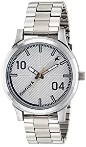 Fundamentals Analog White Dial Men's Watch NM38051SM01 / NL38051SM01