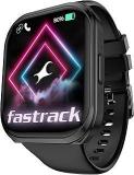 Fastrack Limitless FS1+ Smartwatch|Biggest 2.01 Inch UltraVU Display|950 Nits Brightness|SingleSync BT Calling|Nitro Fast Charging|110+ Sports Modes|200+ Watchfaces|Upto 7 Day Battery Jet Black