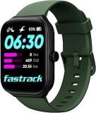 Fastrack Limitless FS1 Smartwatch|Biggest 1.95 Inch Horizon Curve Display|SingleSync BT Calling V5.3|Built In Alexa|Upto 5 Day Battery|ATS Chipset|100+ Sports Modes|150+ Watchfaces Olive Green