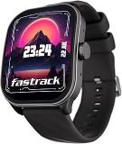 Fastrack Limitless Fs2 Pro Smart Watch, 1.96 inch Super Amoled Arched Display with Functional Crown & Resolution of 410X502, Singlesync Bt Calling, 110+ Sports Modes, 200+ Smartwatch Faces Black