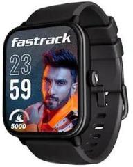 Fastrack Limitless Glide Advanced UltraVU HD Display|BT Calling|ATS Chipset|100+ Sports Modes & Watchfaces|Calculator|Voice Assistant|in Built Games|24 * 7 HRM|IP68 Smartwatch