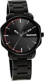 Fastrack Men Metal Casual Analog Black Dial Watch 3254Nm01, Band Color Black