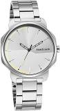 Fastrack Men Metal Casual Analog Silver Dial Watch 3254Sm01/Nr3254Sm01, Band Color Silver