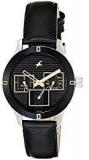 Fastrack Monochrome Analog Black Dial Women's Watch NK6078SL11