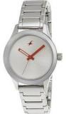 Fastrack Monochrome Analog Silver Dial Women's Watch 6078SM02