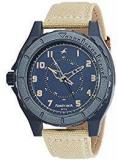 Fastrack OTS Explorer Analog Blue Dial Men's Watch 9462AL01