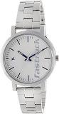 Fastrack Quartz Analog White Dial Stainless Steel Strap Watch For Girls NS68010SM01