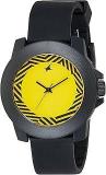 Fastrack Quartz Analog Yellow Dial Plastic Strap Watch For Unisex NS38021PP07