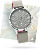 Fastrack Ruffles Analog Grey Dial Women's Watch 6207SL01