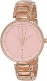 Fastrack Ruffles Analog Pink Dial Rose Gold Band Women's Stainless Steel Watch 6216WM01/NR6216WM01