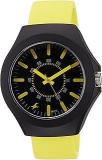 Fastrack Silicone Tees Analog Black Dial Unisex Watch Ng38004Pp10Cj / Ng38004Pp10Cj, Bandcolor Yellow