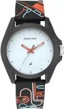 Fastrack Silicone White Dial Analog Watch For Unisex Nr68011Pp01