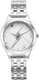 Fastrack Silver Dial Analog Metal Watch For Women 6152Sm08