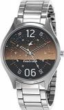 Fastrack Space Analog Brown Dial Men's Watch 3184SM03/NN3184SM03