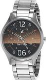 Fastrack Space Analog Brown Dial Men's Watch NN3184SM03/NP3184SM03