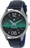 Fastrack Space Analog Green Dial Men's Watch 3184SL04 / 3184SL04/NP3184SL04