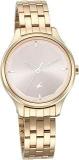 Fastrack Stunners Quartz Analog Rose Gold Dial Metal Strap Watch For Girls NS6248WM01