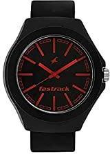 Fastrack Tees Analog Black Dial Unisex Adult Watch NG38004PP06W