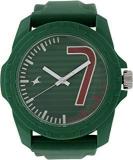 Fastrack Tees Analog Green Dial Unisex Watch 38018PP05C / 38018PP05C